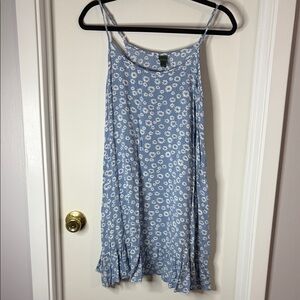 Wild Fable Light Blue Floral Dress